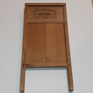 Antique Washboard Laundry Decor